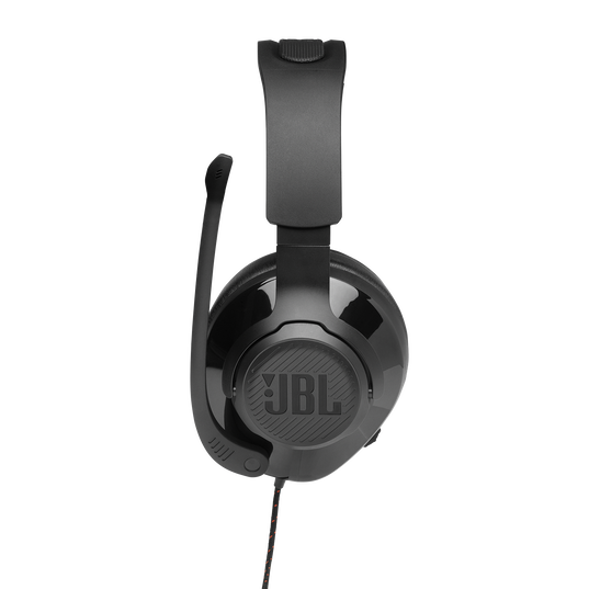 JBL Quantum 200 - Black - Wired over-ear gaming headset with flip-up mic - Detailshot 4